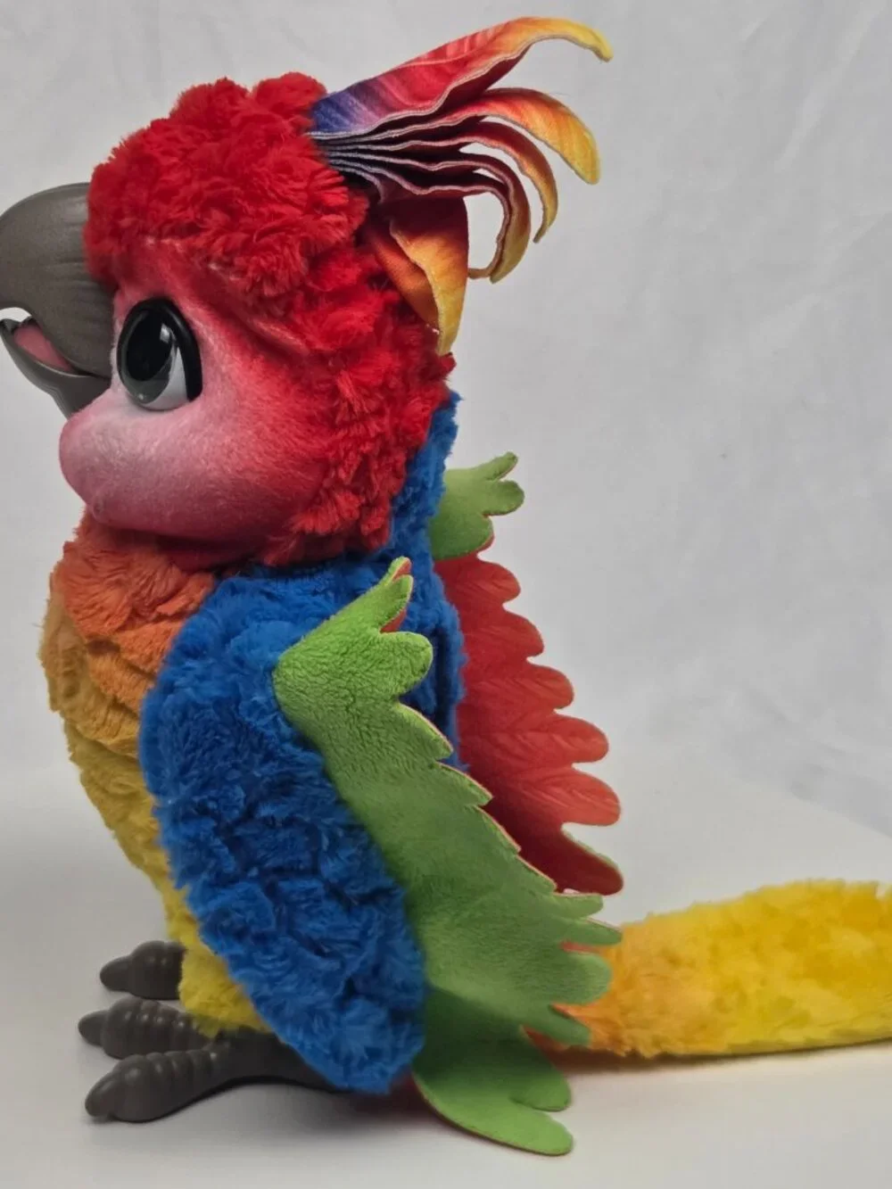 Hasbro FurReal Friends Parrot Rock-A-Too The Show Bird Interactive Talking Toy